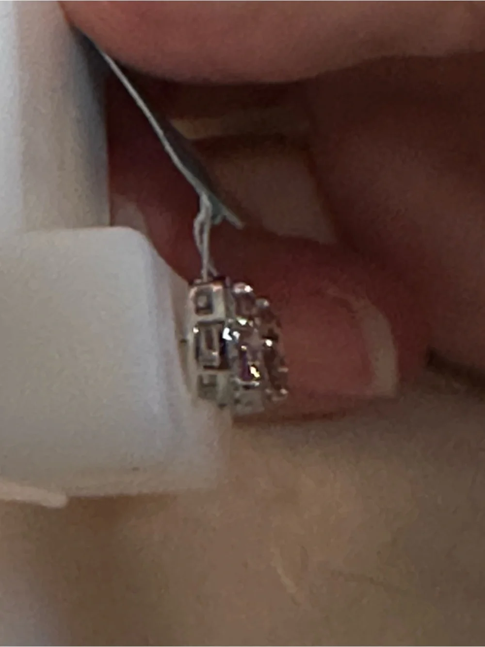 Cubic Zirconia classic sterling